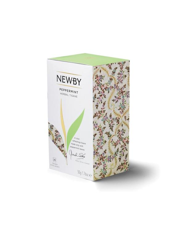 Чай Newby Мята Перечная травяной 25 пакетиков