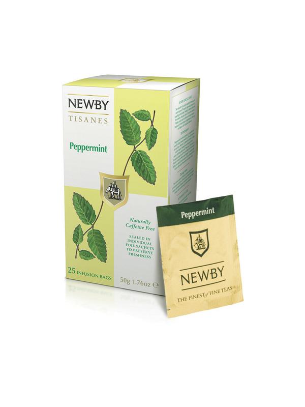 Чай Newby Мята Перечная травяной 25 пакетиков