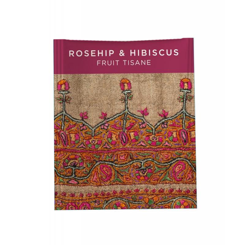 Чай Newby Шиповник и Гибискус травяной 25 пакетиков