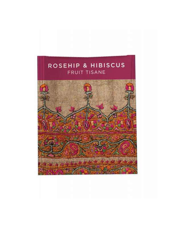 Чай Newby Шиповник и Гибискус травяной 25 пакетиков