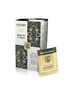 Чай Newby Черный чай с Чабрецом 25 пакетиков