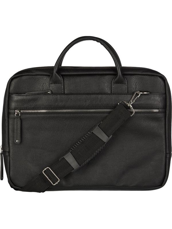 Сумка для документов Мегаполис, черн, 39x28х6,5см