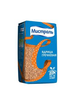 Гречка крупа МИСТРАЛЬ ядрица 900 г