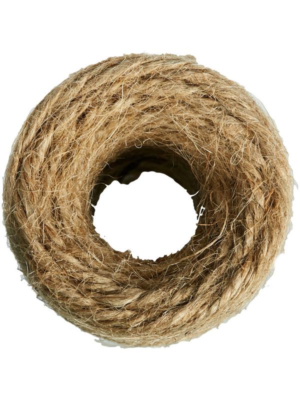 Шнур банковский джутовый полированный сменный блок, 100 м