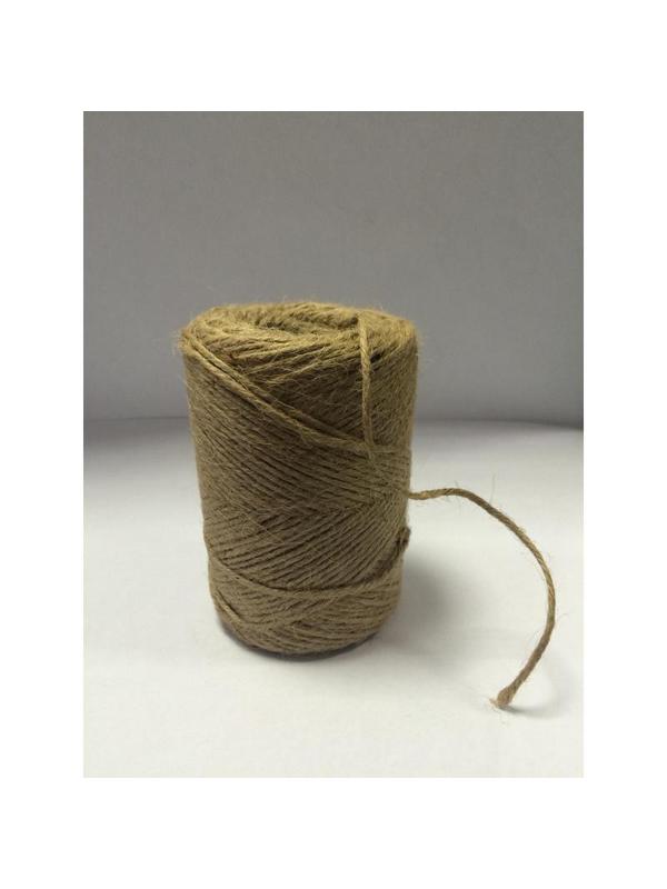 Шнур банковский джутовый полированный сменный блок, 100 м