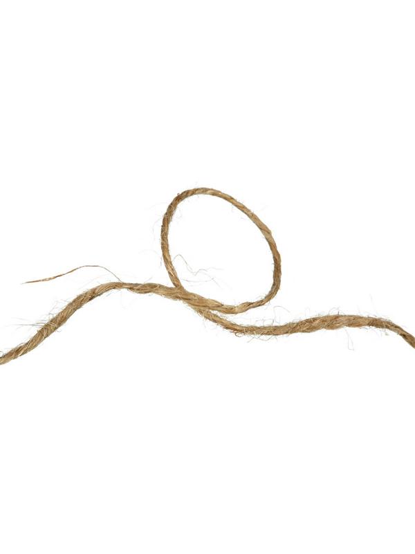 Шнур банковский джутовый полированный сменный блок, 100 м