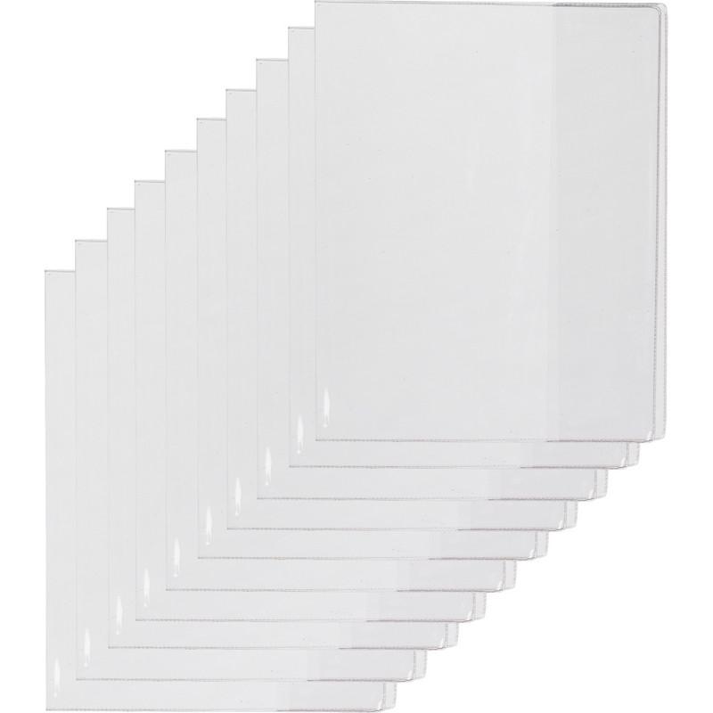 Набор обложек №1School д/учеб. млад. кл, 10шт, 227х360,ПВХ,110мкм