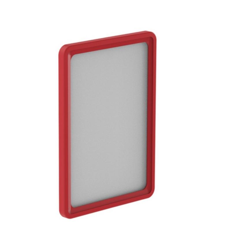 Рамка пластиковая А5, красный, 10шт/уп 102005-10