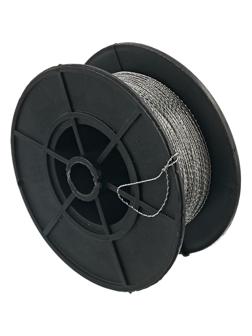 Проволока для опломбирования мет.витая 100м, диаметр 0,65мм.