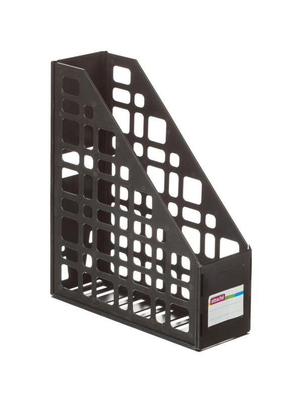 Лоток вертикальный Attache 85мм сборный 1 отд черный