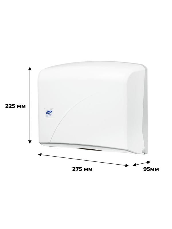 Диспенсер для полотенец лист Luscan Professional Zсложбелый