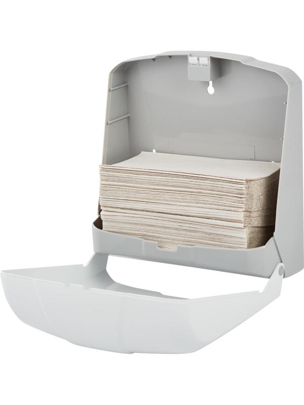 Диспенсер для полотенец лист Luscan Professional Vсложбелый