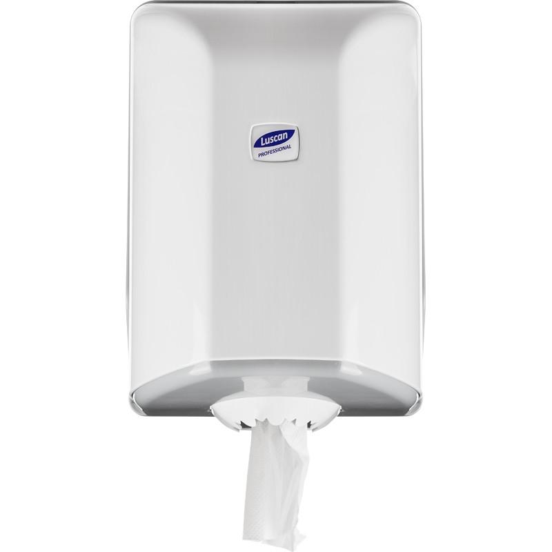 Диспенсер для полотенец рулон Luscan Professional ЦВ белый