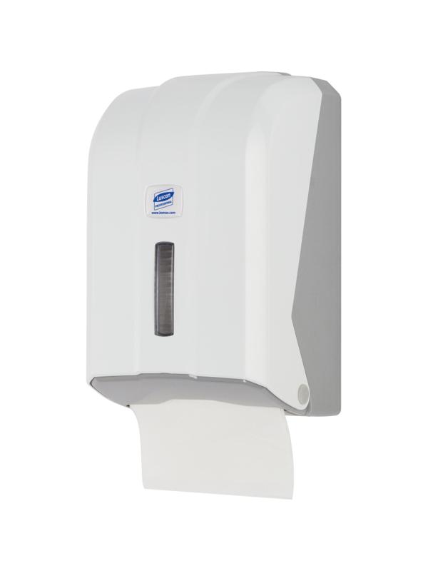 Диспенсер для туалетной бумаги лист Luscan Professional белый