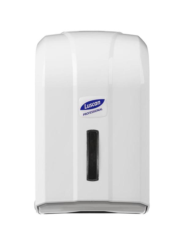 Диспенсер для туалетной бумаги лист Luscan Professional белый