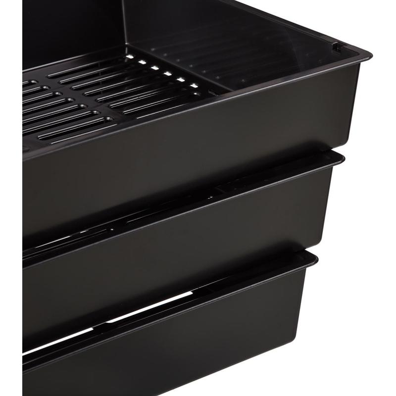 Лоток горизонтальный Attache решетчатый черный ЛТ291АЕ