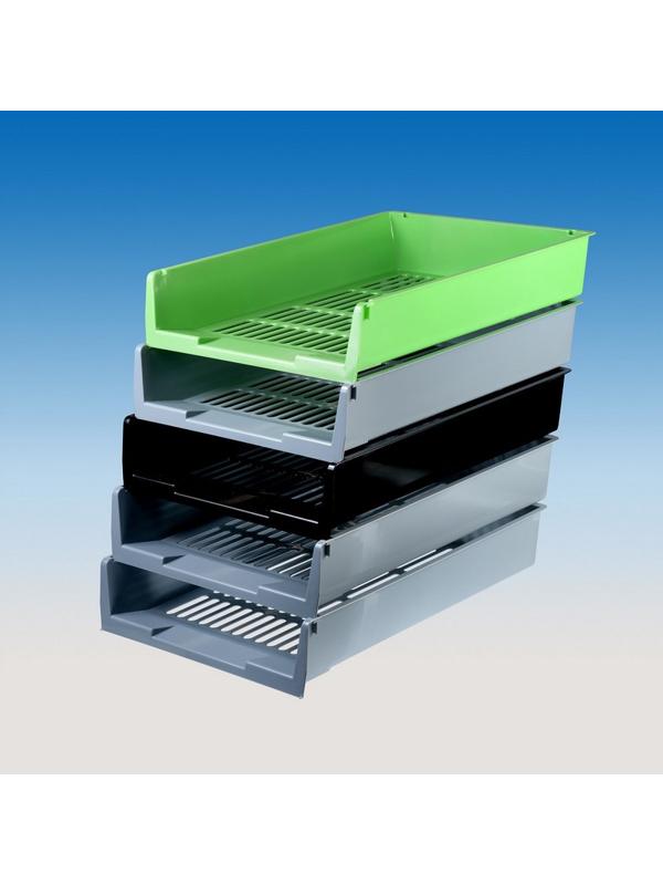 Лоток горизонтальный Attache решетчатый черный ЛТ291АЕ