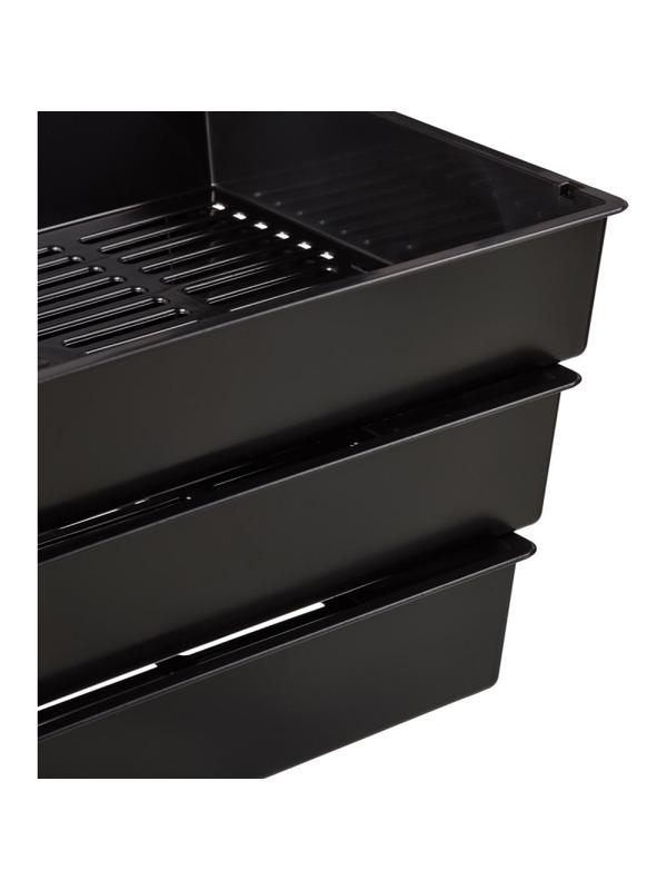 Лоток горизонтальный Attache решетчатый черный ЛТ291АЕ