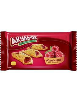 Печенье Акульчев Купелька с малиной 225г