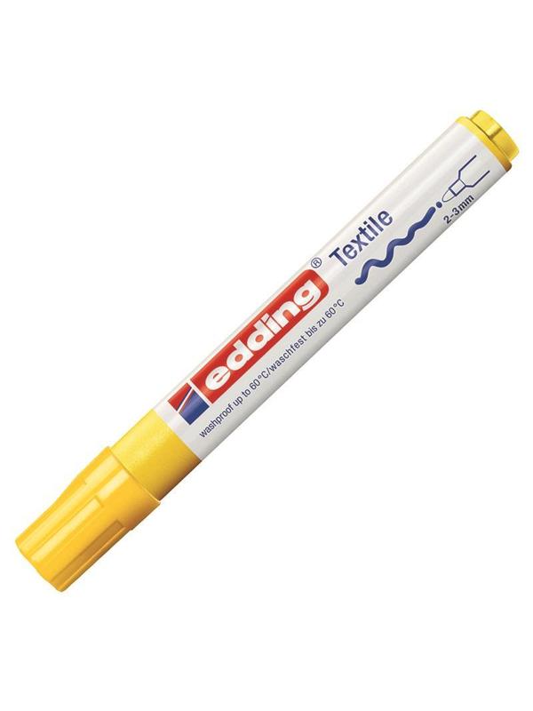 Маркер для текстиля Edding E-4500, жёлтый_005