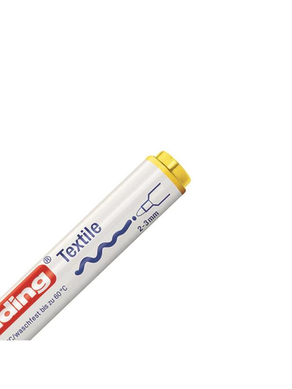 Маркер для текстиля Edding E-4500, жёлтый_005