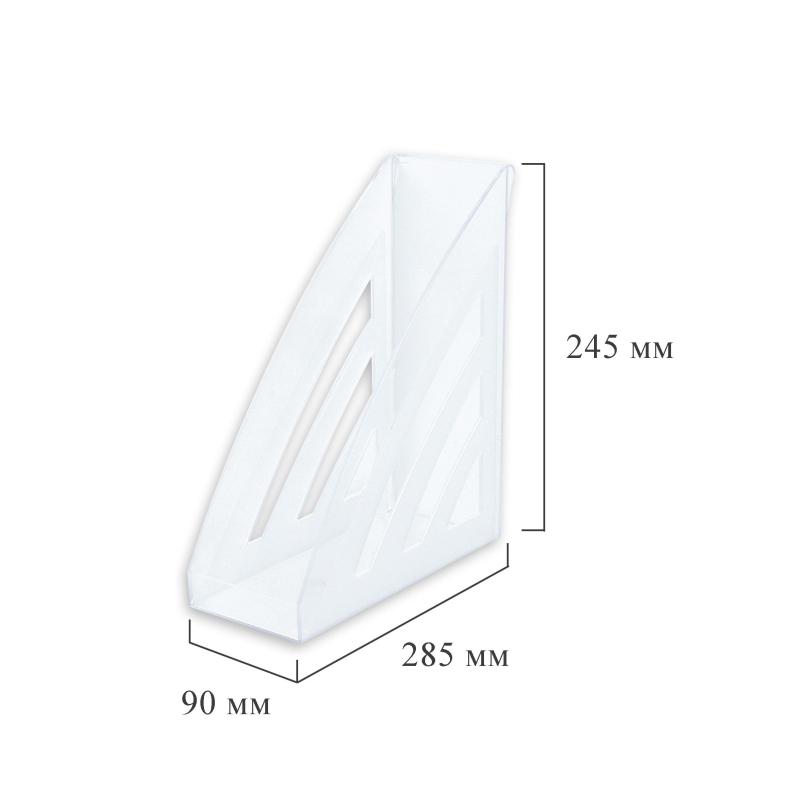 Лоток вертикальный Attache City 90мм прозрачн