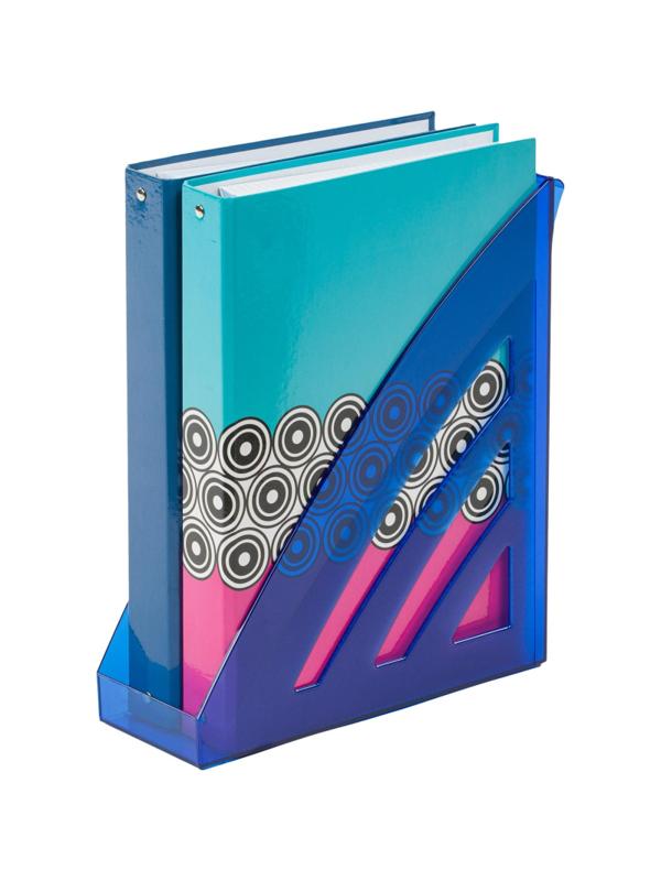 Лоток вертикальный Attache City 90мм прозр. С