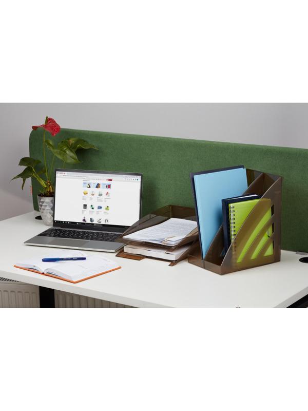 Лоток вертикальный Attache City 90мм тонирова