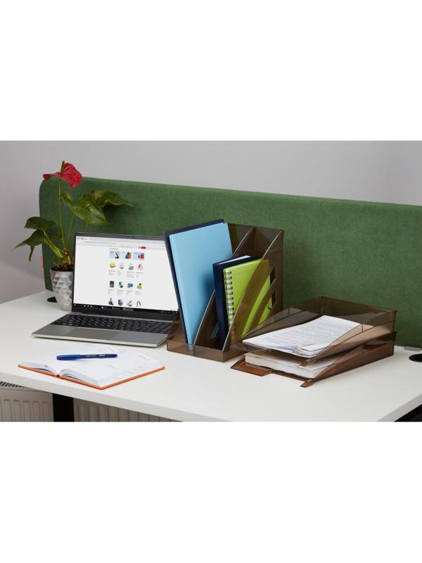 Лоток вертикальный Attache City 90мм тонирова