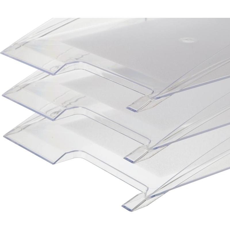 Лоток горизонтальный Attache City прозрачный