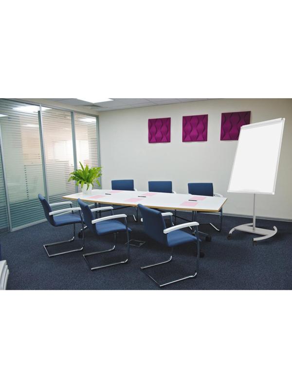 Флипчарт 70х100 на роликах