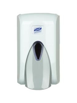 Дозатор для жидкого мыла Luscan Professional 500мл, бело-серый пластик