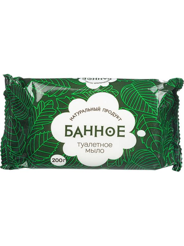 Мыло туалетное твёрдое  Банное  200гр. РМЗ