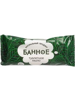 Мыло туалетное твёрдое  Банное  90гр. РМЗ