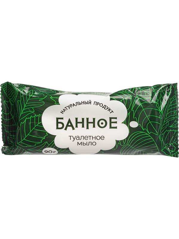Мыло туалетное твёрдое  Банное  90гр. РМЗ