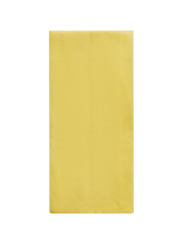 Скатерть одноразовая Luscan, 110х140см, желтая