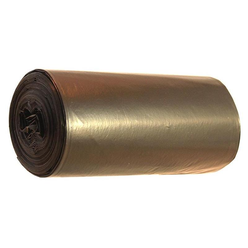 Мешки для мусора ПВД 160л 55мкм 10шт/рул черные 80x100см