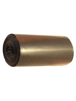 Мешки для мусора ПВД 160л 55мкм 10шт/рул черные 80x100см