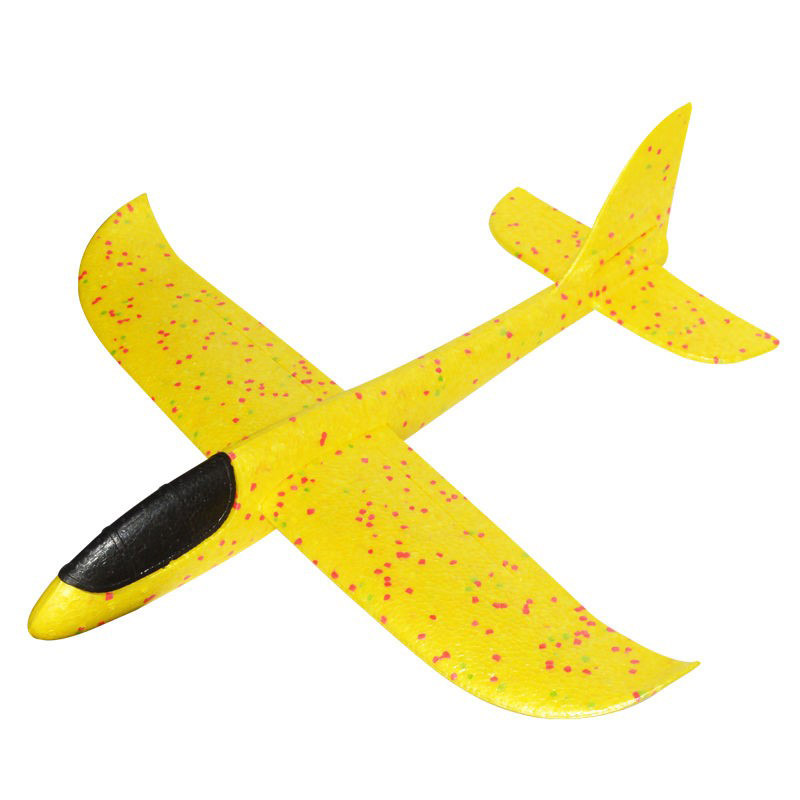 Метательный Самолет-Планер 48см. Желтый