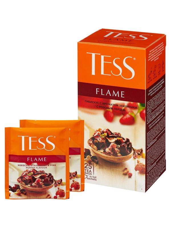 Чай TESS FLAME фруктовы 25пак