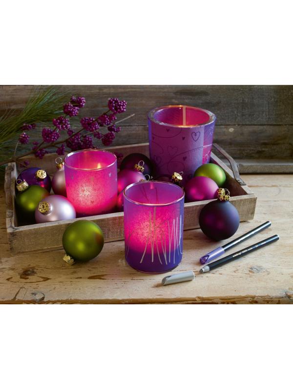 Фломастер металлик,серебряный,Edding,1200