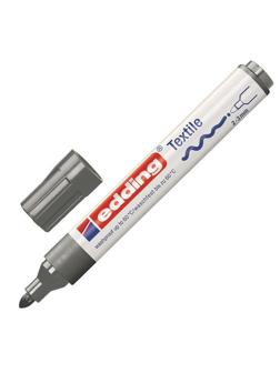 Маркер для текстиля Edding E-4500, серый_012