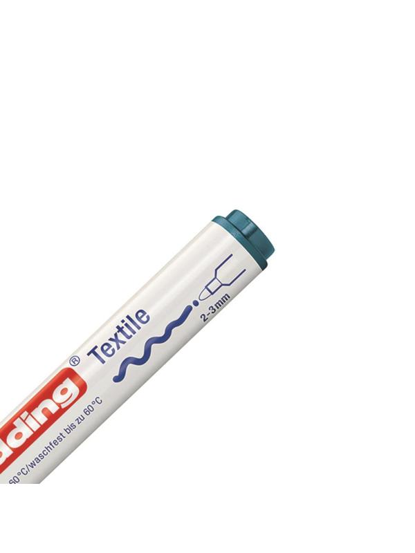 Маркер для текстиля Edding E-4500, темно синий_033