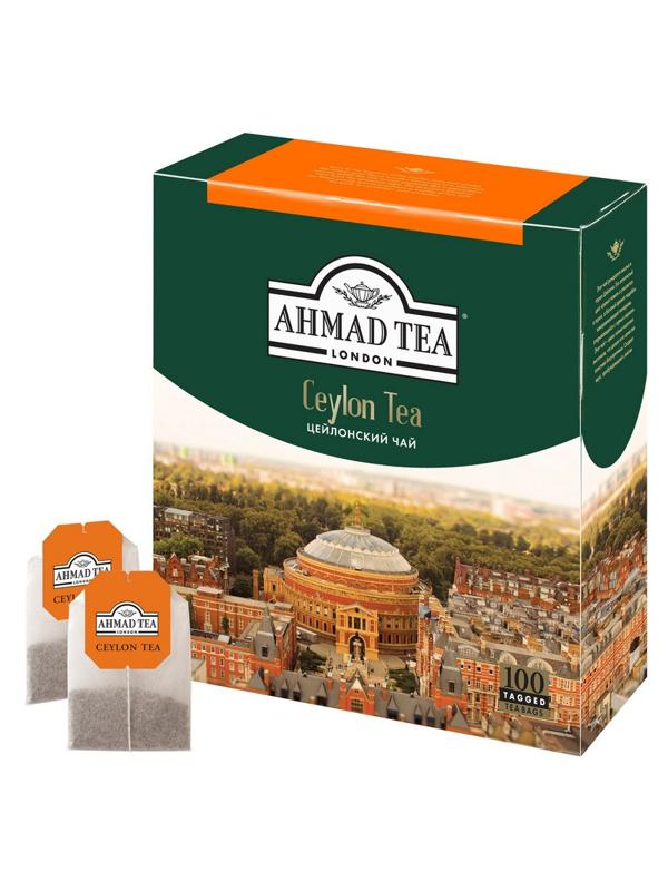 Чай Ahmad Tea Цейлонский черный 100пакx2г 163i-08