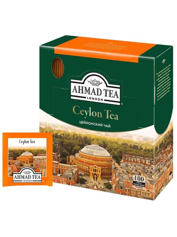 Чай Ahmad Tea Цейлонский черный 100пакx2г 163i-08