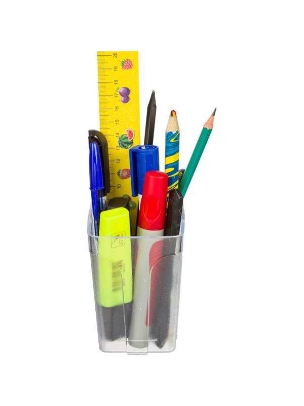 Подставка-стакан Attache City, прозр.белый