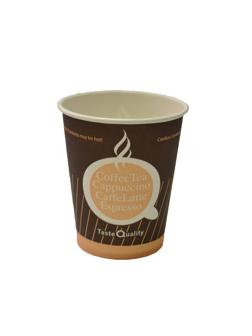 Стакан одноразовый бум однослойный d-70мм 140/165мл TasteQuality100шт/уп