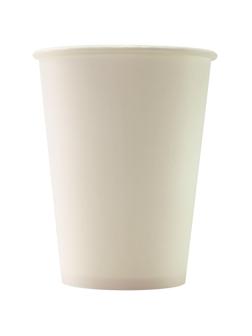 Стакан одноразовый бум 1-сл. d-90мм 300мл белый КОМУС 50шт/уп