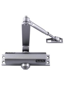 Доводчик на дверь FE-B4W, серебро, 65-85 кг.