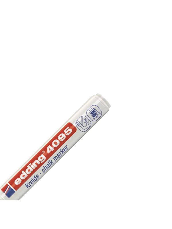 Маркер меловой Edding E-4095 chalk marker белый_049